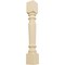 Ekena Millwork 5"W x 5"D x 35 1/2"H Legacy Tapered Cabinet Column, Maple COL05X05X35LEMA - alternate 1